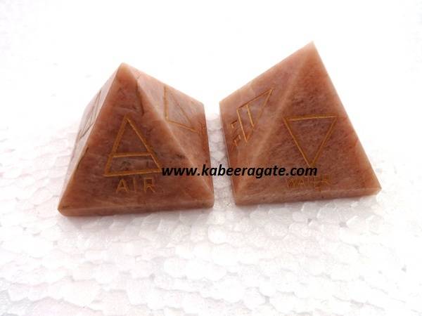Moonstone 4 Elements Pyramid  
