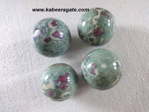 Ruby Fuchsite Balls