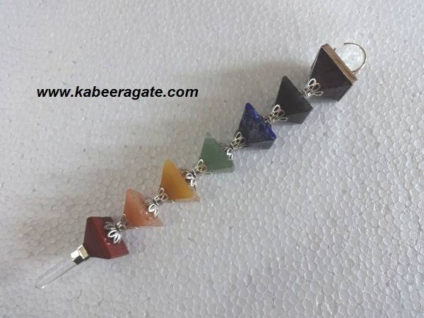 New Chakra Pyramid Healing Wands 