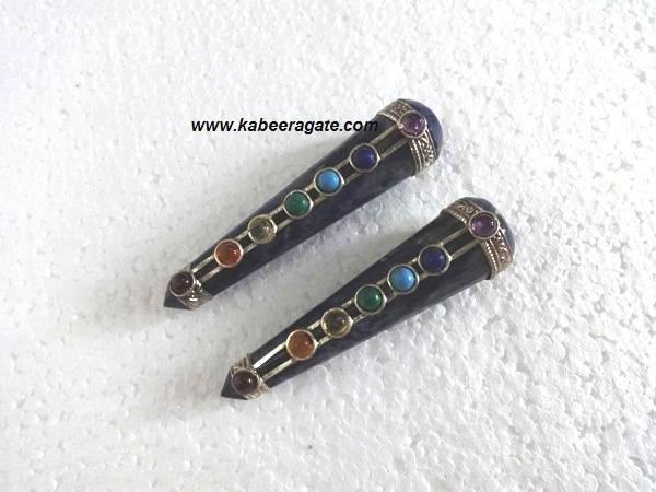 Chakra Blue Aventurine Massage Healing Wand