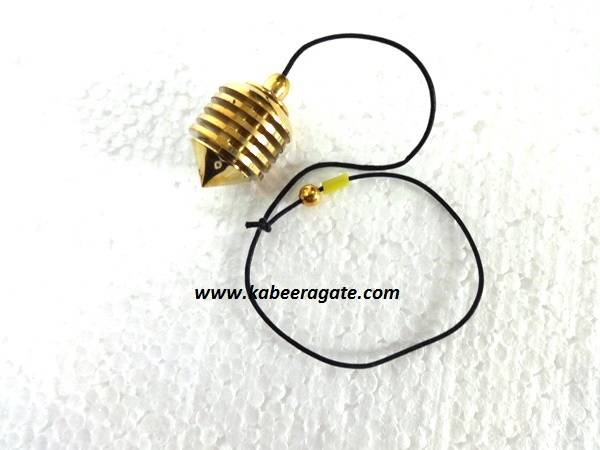 Round Plate Isis Golden Pendulums