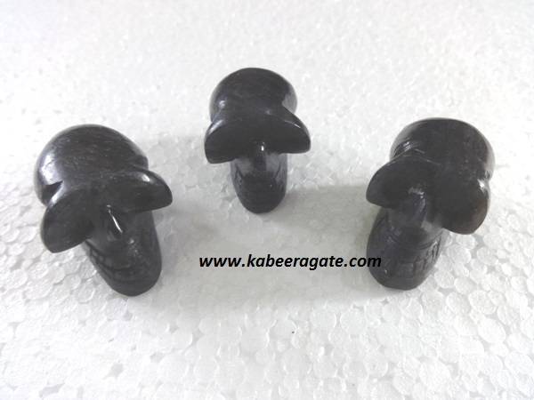 Blue Aventurine Skulls