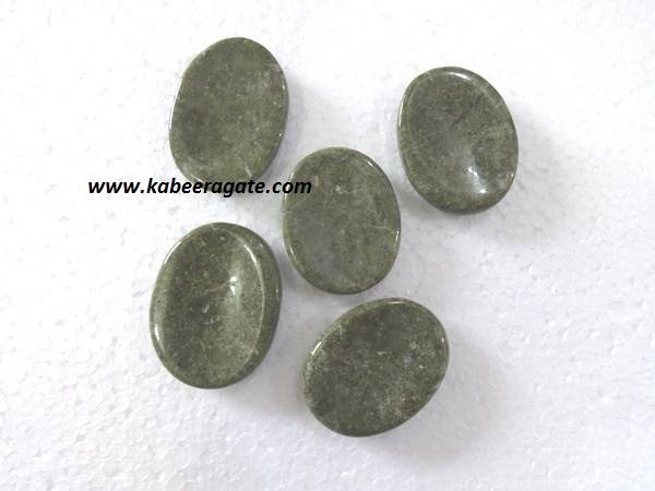 Grass Jasper Worry Stones