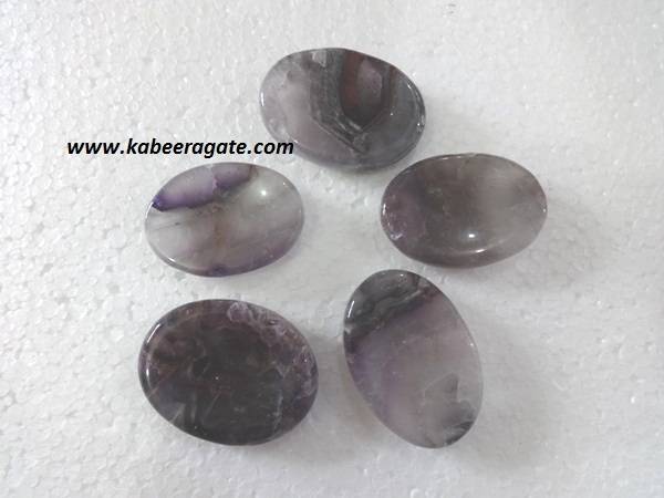 Amethyst Worry Stones